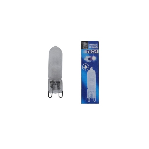 HALOGEN LAMP HALOPIN 60W 230V G9 FROSTED GE