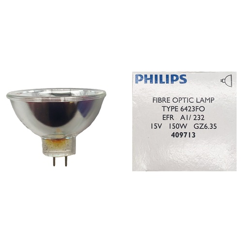 LAMPADA PHOTO OPTIC 150W 15V GZ6.35 6423FO PHILIPS