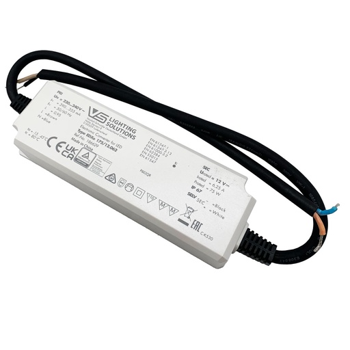 DRIVER LED 12V 75W IP67 VOSSLOH