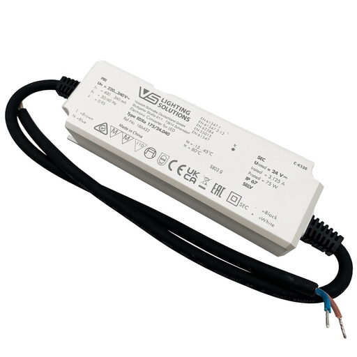 DRIVER LED 24V 75W IP67 VOSSLOH