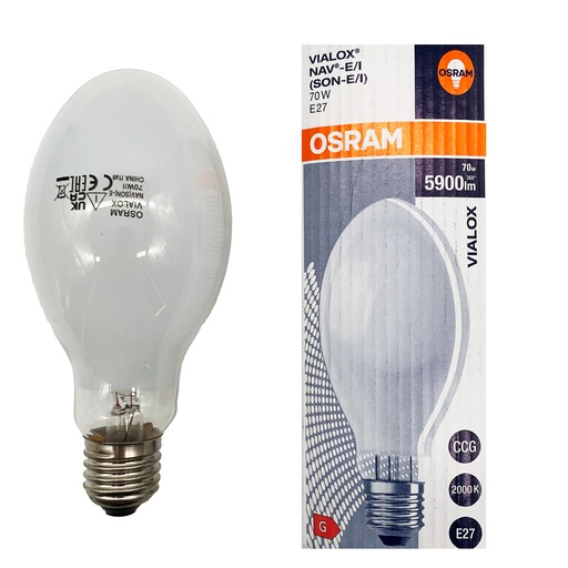 LAMPADA A SCARICA SODIO NAV-E/I 70W E27 OSRAM