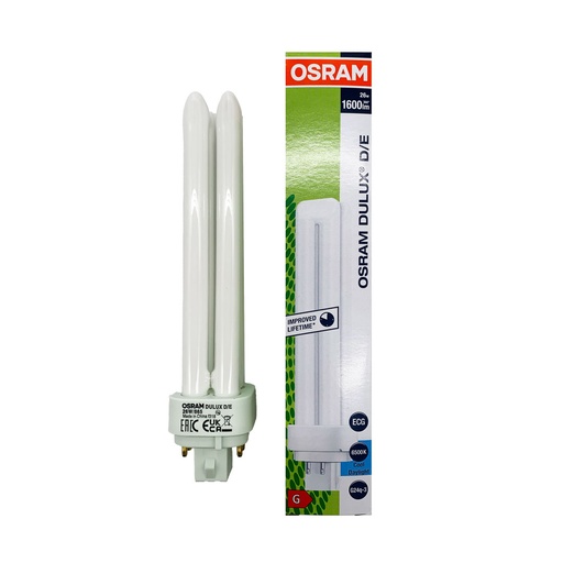 FLUORESCENT LAMP DULUX D/E 26W/865 G24Q-3 OSRAM