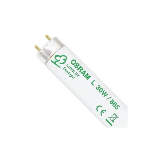 LAMPADA FLUORESCENTE LINEARE T8 30W/865 OSRAM