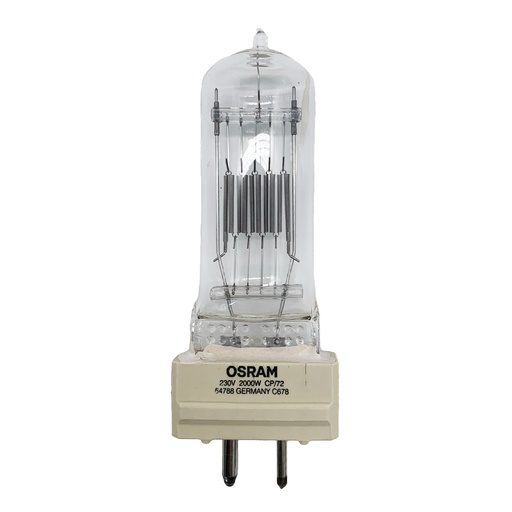 LAMPADA DISPLAY OPTIC 2000W 230V 3200K GY16 OSRAM