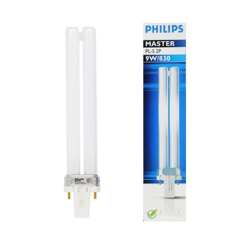 LAMPADA FLUORESCENTE MASTER PL-S 9W/840 G23 PHILIPS