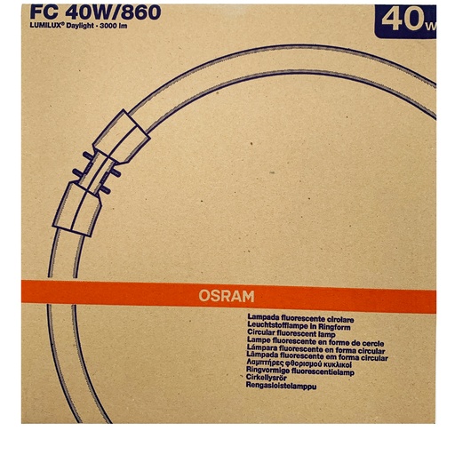 LAMPADA FLUORESCENTE CIRCOLINA T5 40W/860 2GX13 OSRAM