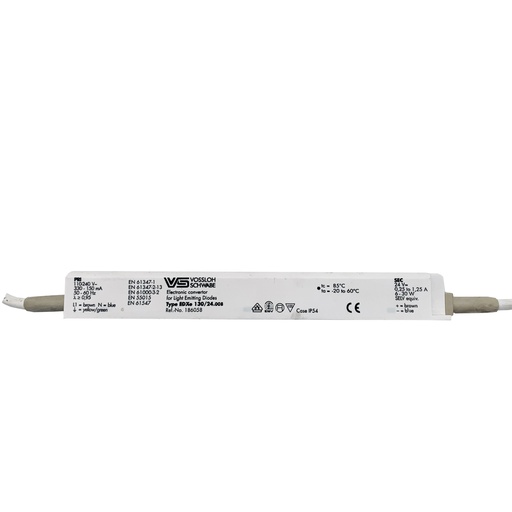 DRIVER ELETTRONICO LED DC 24V 30W IP54 VOSSLOH
